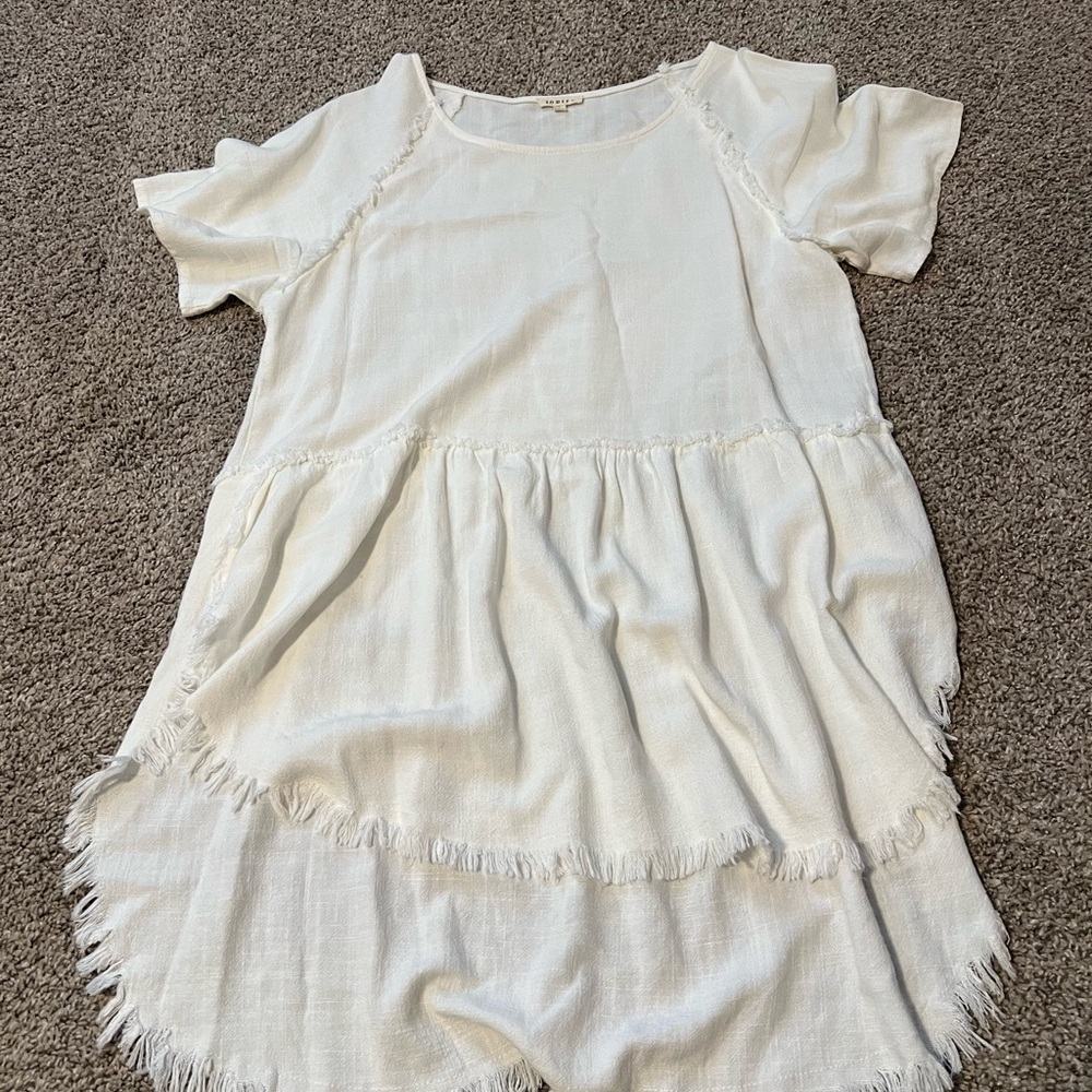 Distressed Long Shirt